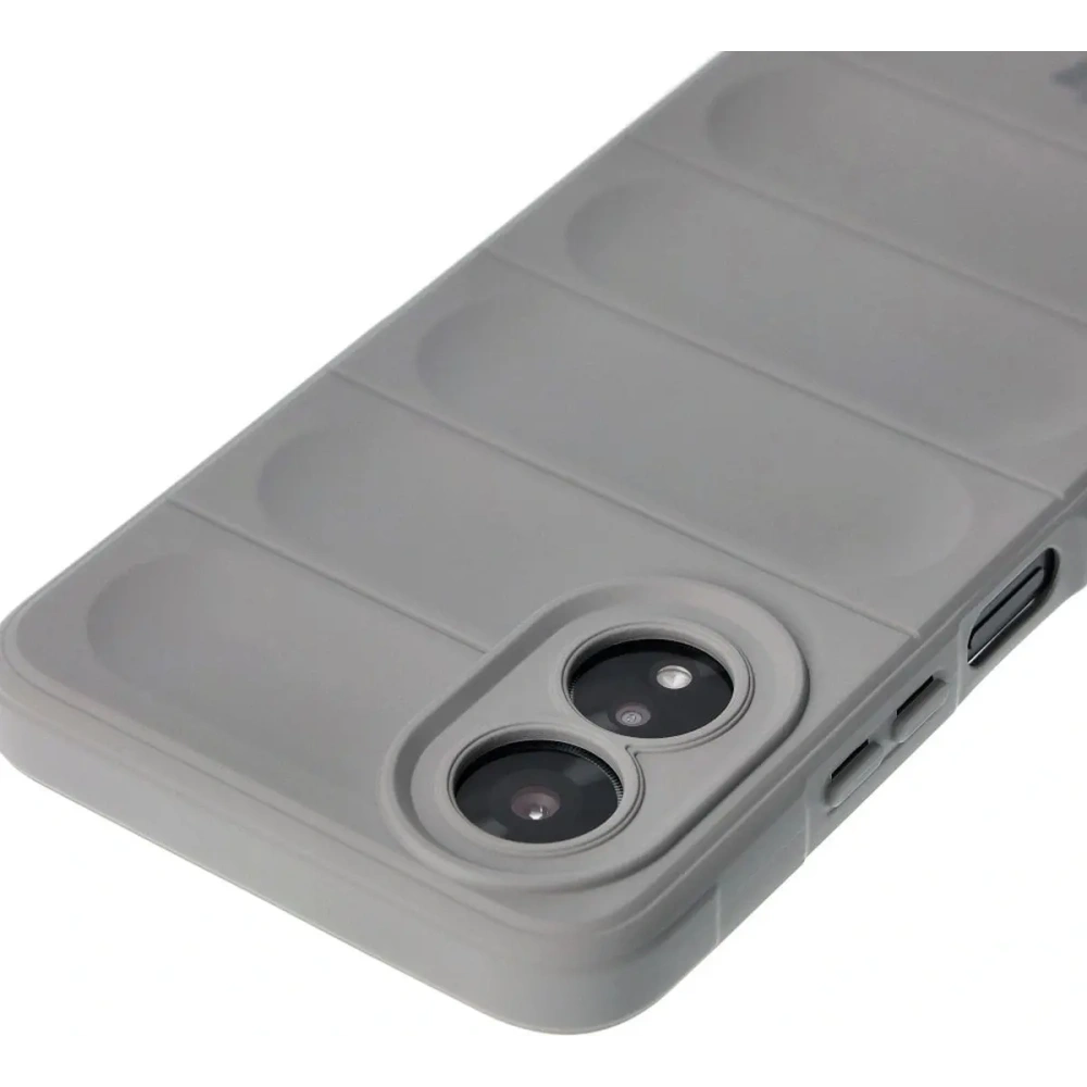 Pancerne etui Bizon Case Tur do Oppo A38 4G jasnoszare