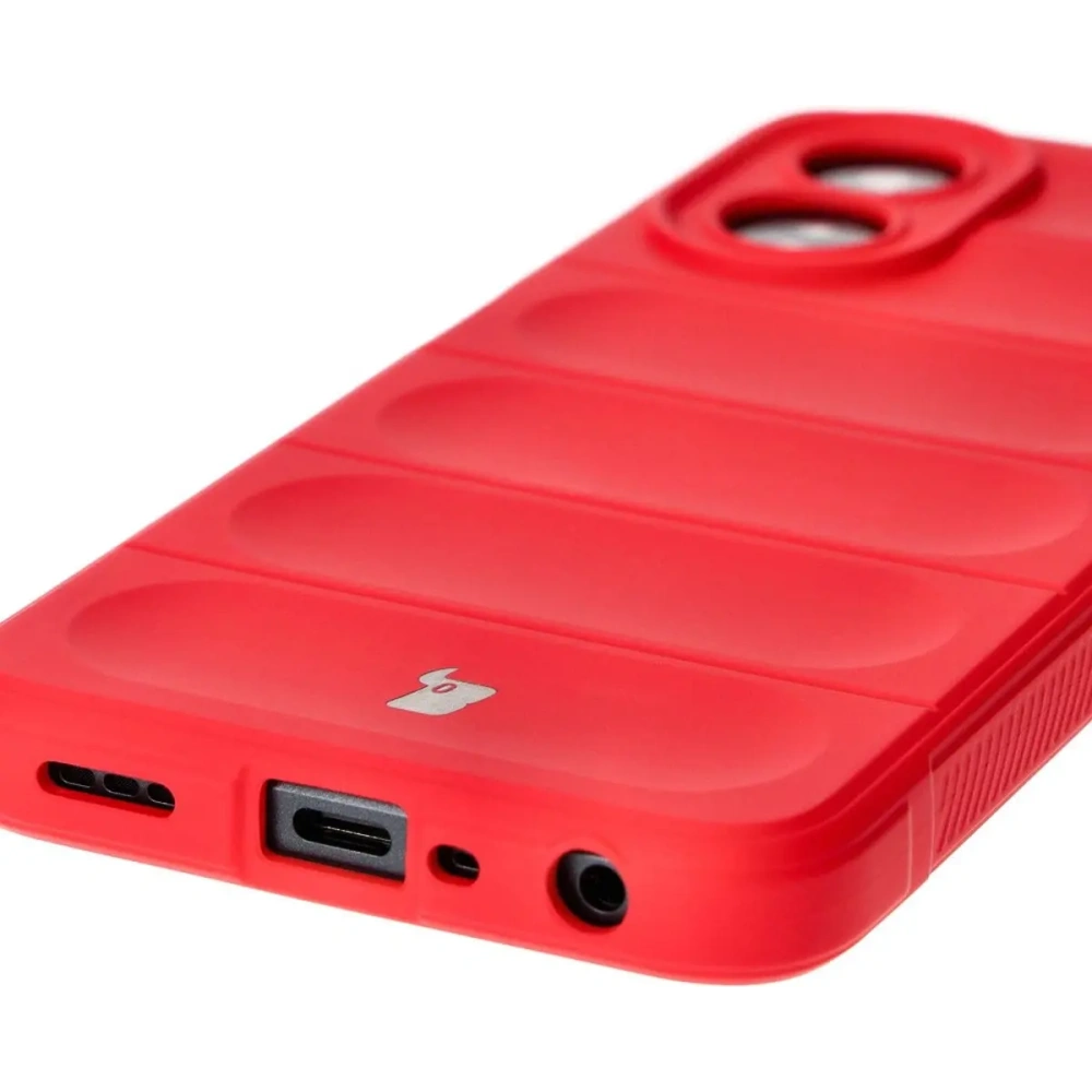 Pancerne etui Bizon Case Tur do Oppo A38 4G czerwone