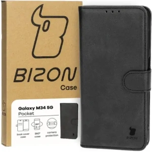 Kup Etui z klapką Bizon Case Pocket do Samsung Galaxy M34 5G czarne - BIZ3849 - {ean13} - Sklep Home Screen