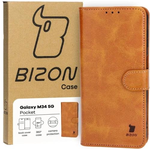 Kup Bizon Case Pocket Samsung Galaxy M34 5G maro - BIZ3850 - {ean13} - Sklep Home Screen