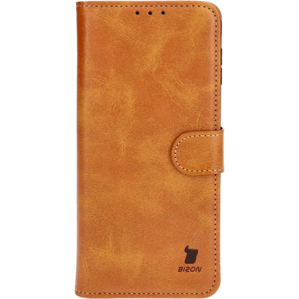 Etui z klapką Bizon Case Pocket do Samsung Galaxy M34 5G brązowe