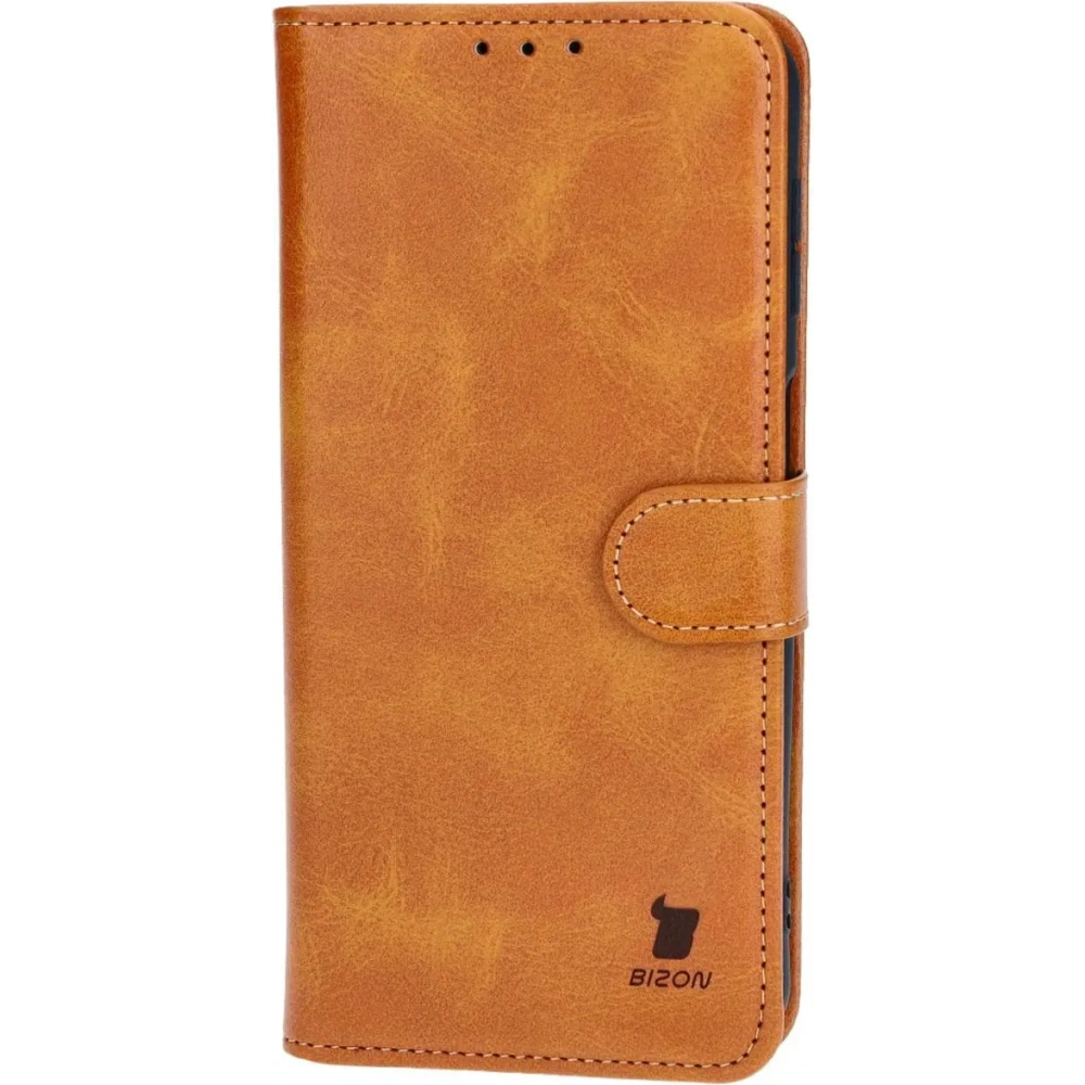 Etui z klapką Bizon Case Pocket do Samsung Galaxy M34 5G brązowe
