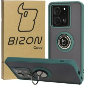 Kup Bizon Case Hybrid Ring Xiaomi 13T Pro / 13T füstös sötétzöld kerettel - BIZ3855 - {ean13} - Sklep Home Screen