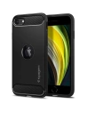 Spigen Apple Schutzhülle Rugged Armor iPhone SE 2022/SE 2020 Schwarz