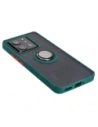 Kup Etui z uchwytem na palec Bizon Case Hybrid Ring do Xiaomi 13T Pro / 13T przydymione z ciemnozieloną ramką - BIZ3855 - {ean13} - Sklep Home Screen
