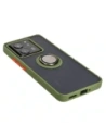 Kup Etui z uchwytem na palec Bizon Case Hybrid Ring do Xiaomi 13T Pro / 13T przydymione z zieloną ramką - BIZ3856 - {ean13} - Sklep Home Screen