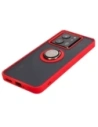 Kup Etui z uchwytem na palec Bizon Case Hybrid Ring do Xiaomi 13T Pro / 13T przydymione z czerwoną ramką - BIZ3857 - {ean13} - Sklep Home Screen