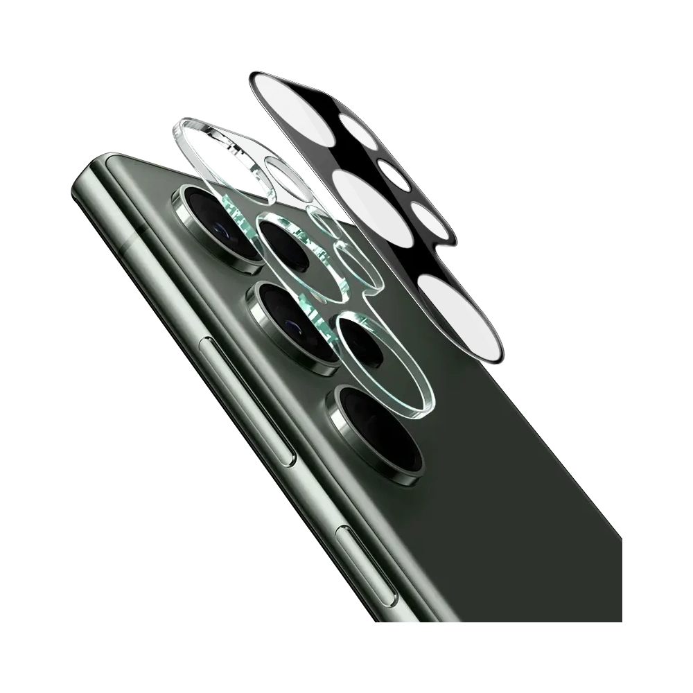 Szkło na aparat Bizon Glass Lens do Samsung Galaxy S24 Ultra [2 PACK]