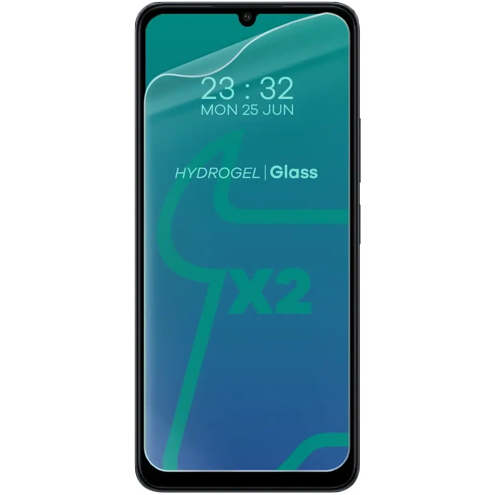 Folia hydrożelowa na ekran Bizon Glass Hydrogel Front do Redmi 13C/13C 5G/Poco C65 [2 PACK]