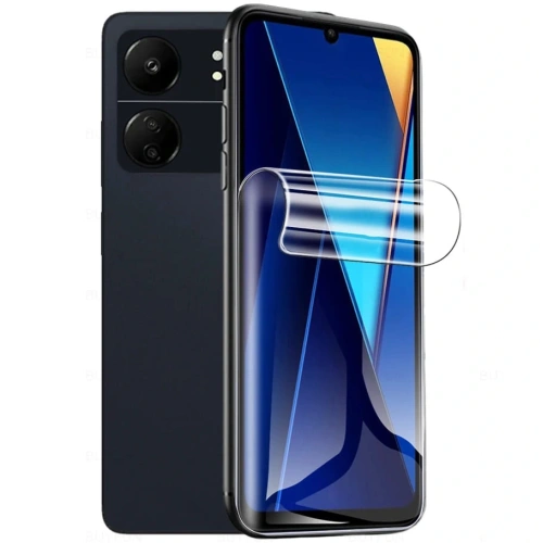 Kup Folia hydrożelowa na ekran Bizon Glass Hydrogel Front do Redmi 13C/13C 5G/Poco C65 [2 PACK] - BIZ3871 - {ean13} - Sklep Home Screen