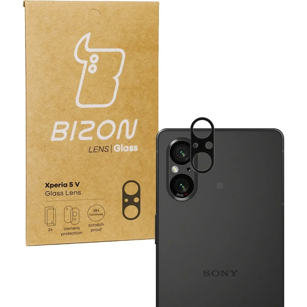 Szkło na aparat Bizon Glass Lens do Xperia 5 V [2 PACK]