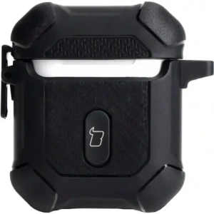 Kup Caz de protecție pentru căști Bizon Apple Airpods 1/2 negru - BIZ3874 - {ean13} - Sklep Home Screen