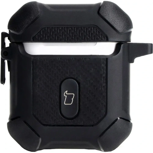 Kup Etui Bizon Case Headphone Armor do Apple Airpods 1/2 czarne - BIZ3874 - {ean13} - Sklep Home Screen