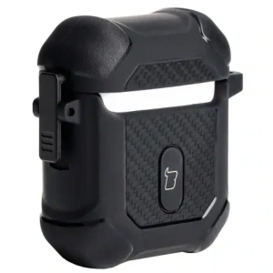 Kup Caz de protecție pentru căști Bizon Apple Airpods 1/2 negru - BIZ3874 - {ean13} - Sklep Home Screen