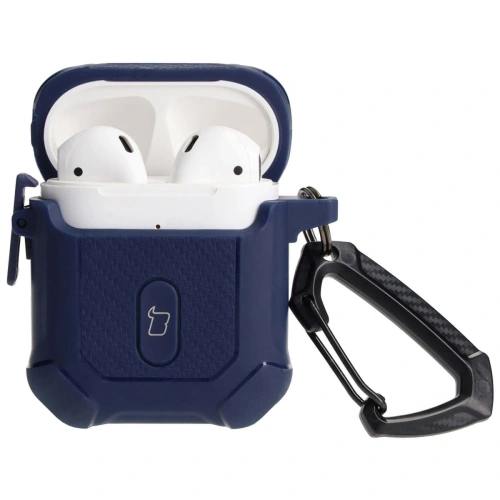 Kup Etui Bizon Case Headphone Armor do Apple Airpods 1/2 granatowe - BIZ3875 - {ean13} - Sklep Home Screen