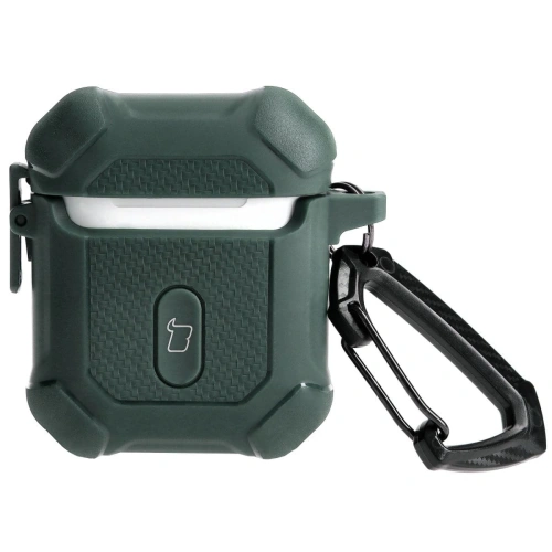 Kup Bizon Case Headphone Armor Apple Airpods 1/2 sötétzöld - BIZ3876 - {ean13} - Sklep Home Screen
