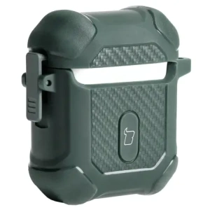 Kup Bizon Case Headphone Armor Apple Airpods 1/2 verde închis - BIZ3876 - {ean13} - Sklep Home Screen