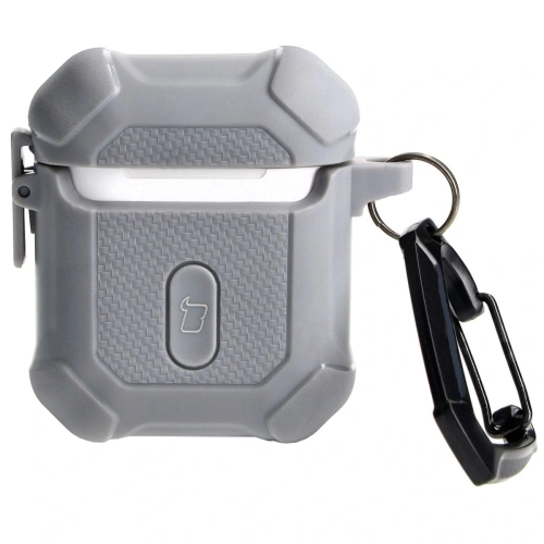 Kup Etui Bizon Case Headphone Armor do Apple Airpods 1/2 szare - BIZ3877 - {ean13} - Sklep Home Screen