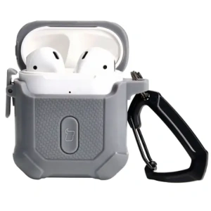 Kup Bizon Case Headphone Armor Apple Airpods 1/2 gri - BIZ3877 - {ean13} - Sklep Home Screen