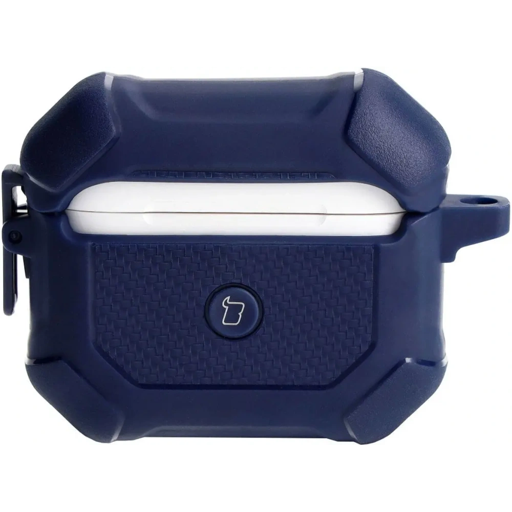 Etui Bizon Case Headphone Armor do Apple Airpods 3 granatowe