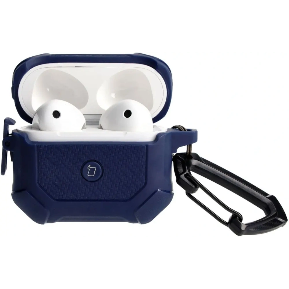 Etui Bizon Case Headphone Armor do Apple Airpods 3 granatowe