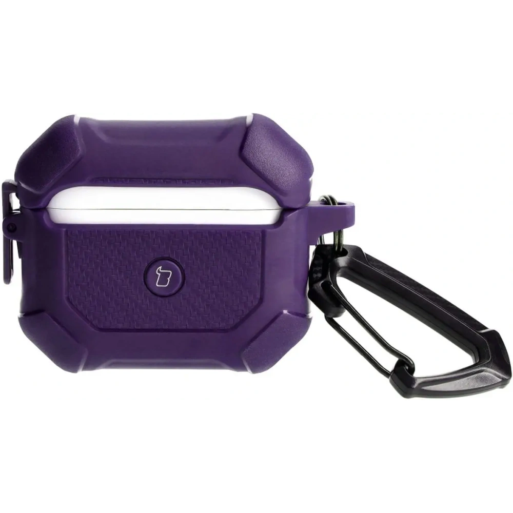 Etui Bizon Case Headphone Armor do Apple Airpods 3 fioletowe