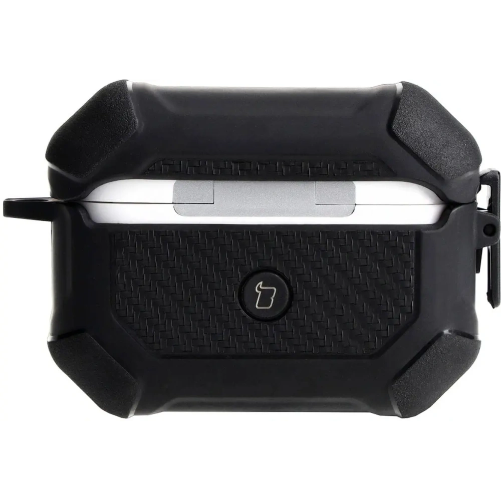 Etui Bizon Case Headphone Armor do Apple Airpods Pro 2 czarne