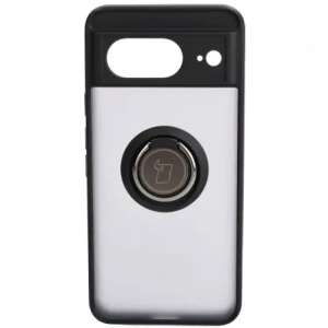 Kup Bizon Case Hybrid Ring Google Pixel 8 rauchig mit einem schwarzen Rahmen - BIZ3889 - {ean13} - Sklep Home Screen