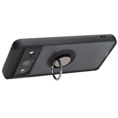 Kup Bizon Case Hybrid Ring Google Pixel 8 füstös fekete kerettel - BIZ3889 - {ean13} - Sklep Home Screen