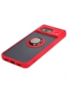 Kup Bizon Case Hybrid Ring Google Pixel 8 rauchig mit einem roten Rahmen - BIZ3890 - {ean13} - Sklep Home Screen