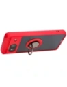 Kup Etui z uchwytem na palec Bizon Case Hybrid Ring do Google Pixel 8 przydymione z czerwoną ramką - BIZ3890 - {ean13} - Sklep Home Screen