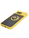 Kup Bizon Case Hybrid Ring Google Pixel 8 rauchig mit einem gelben Rahmen - BIZ3892 - {ean13} - Sklep Home Screen