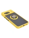 Kup Bizon Case Hybrid Ring Google Pixel 8 rauchig mit einem gelben Rahmen - BIZ3892 - {ean13} - Sklep Home Screen