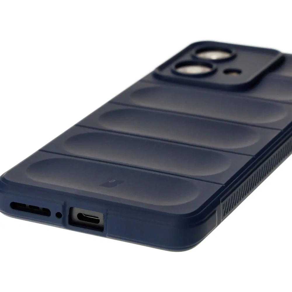 Pancerne etui Bizon Case Tur do Motorola Edge 40 Neo granatowe