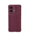 Pancerne etui Bizon Case Tur do Motorola Edge 40 Neo ciemnofioletowe