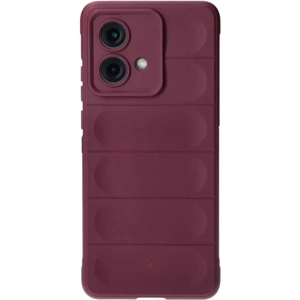 Pancerne etui Bizon Case Tur do Motorola Edge 40 Neo ciemnofioletowe