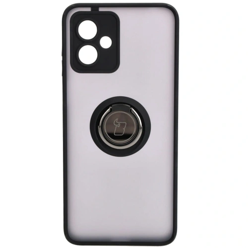 Kup Etui s úchopem na prst Bizon Case Hybrid Ring pro Motorola Moto G14 kouřové s černým rámečkem - BIZ3901 - {ean13} - Sklep Home Screen