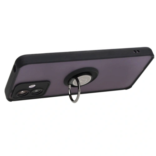 Kup Etui s úchopem na prst Bizon Case Hybrid Ring pro Motorola Moto G14 kouřové s černým rámečkem - BIZ3901 - {ean13} - Sklep Home Screen