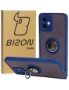 Kup Etui s úchopem na prst Bizon Case Hybrid Ring pro Motorola Moto G14 kouřové s modrým rámečkem - BIZ3902 - {ean13} - Sklep Home Screen