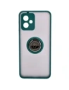 Kup Etui s úchytem na prst Bizon Case Hybrid Ring pro Motorola Moto G14 kouřové s tmavě zeleným rámečkem - BIZ3903 - {ean13} - Sklep Home Screen