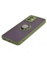 Kup Etui z uchwytem na palec Bizon Case Hybrid Ring do Motorola Moto G14 przydymione z zieloną ramką - BIZ3904 - {ean13} - Sklep Home Screen