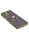 Kup Etui z uchwytem na palec Bizon Case Hybrid Ring do Motorola Moto G14 przydymione z zieloną ramką - BIZ3904 - {ean13} - Sklep Home Screen