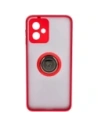 Kup Etui z uchwytem na palec Bizon Case Hybrid Ring do Motorola Moto G14 przydymione z czerwoną ramką - BIZ3905 - {ean13} - Sklep Home Screen