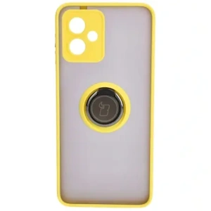 Kup Bizon Case Hybrid Ring Motorola Moto G14 fumuriu cu un cadru galben - BIZ3907 - {ean13} - Sklep Home Screen
