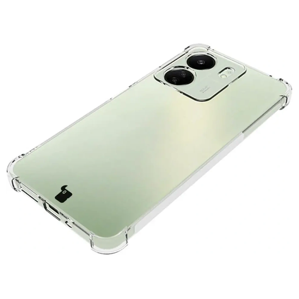 Elastyczne etui Bizon Case Salpa do Xiaomi Redmi 13C / Xiaomi Poco C65 przezroczyste