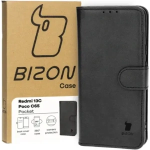Kup Bizon Case Tasche Xiaomi Redmi 13C / Xiaomi Poco C65 schwarz - BIZ3909 - {ean13} - Sklep Home Screen