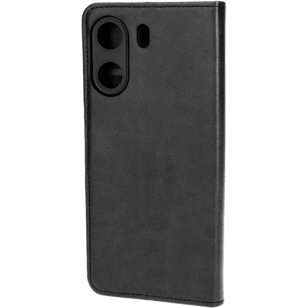 Etui z klapką Bizon Case Pocket do Xiaomi Redmi 13C / Xiaomi Poco C65 czarne