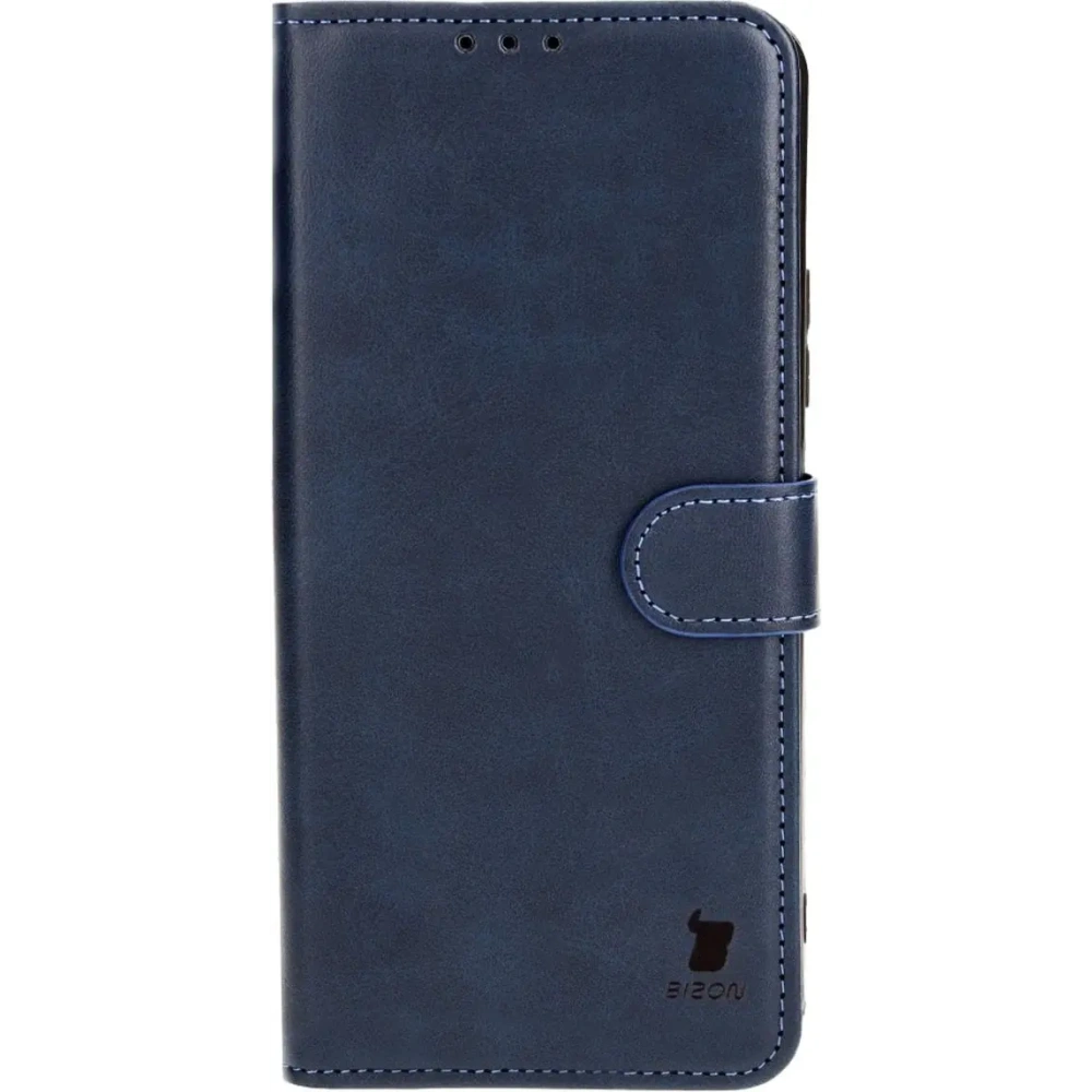 Etui z klapką Bizon Case Pocket do Xiaomi Redmi 13C / Xiaomi Poco C65 granatowe