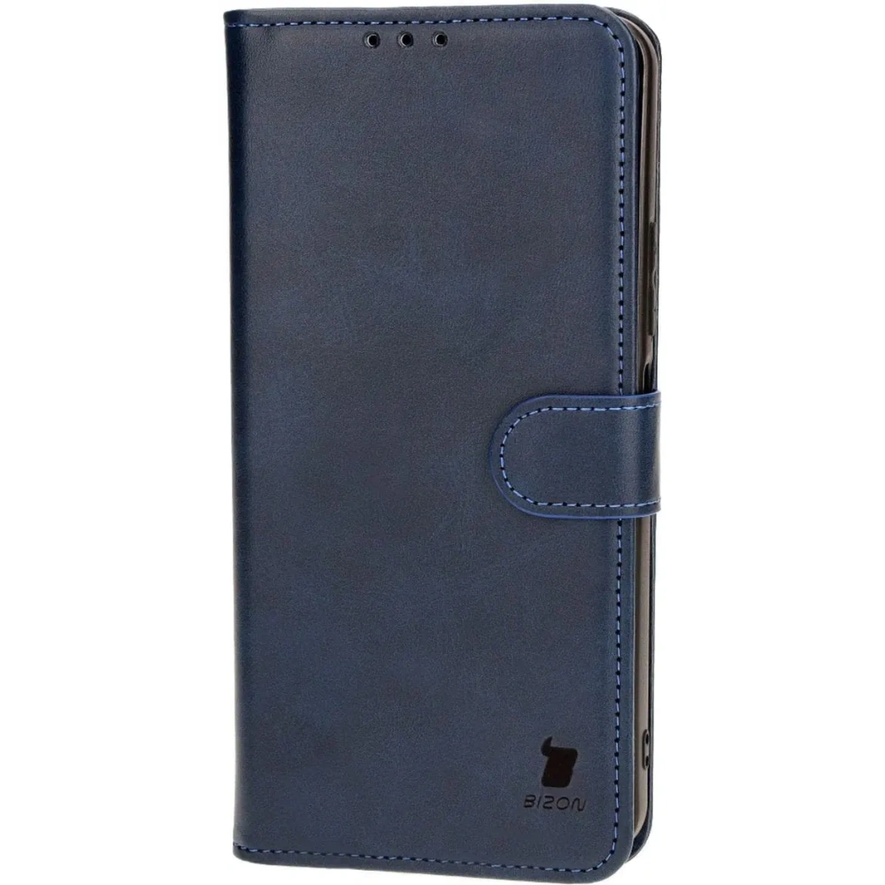 Etui z klapką Bizon Case Pocket do Xiaomi Redmi 13C / Xiaomi Poco C65 granatowe