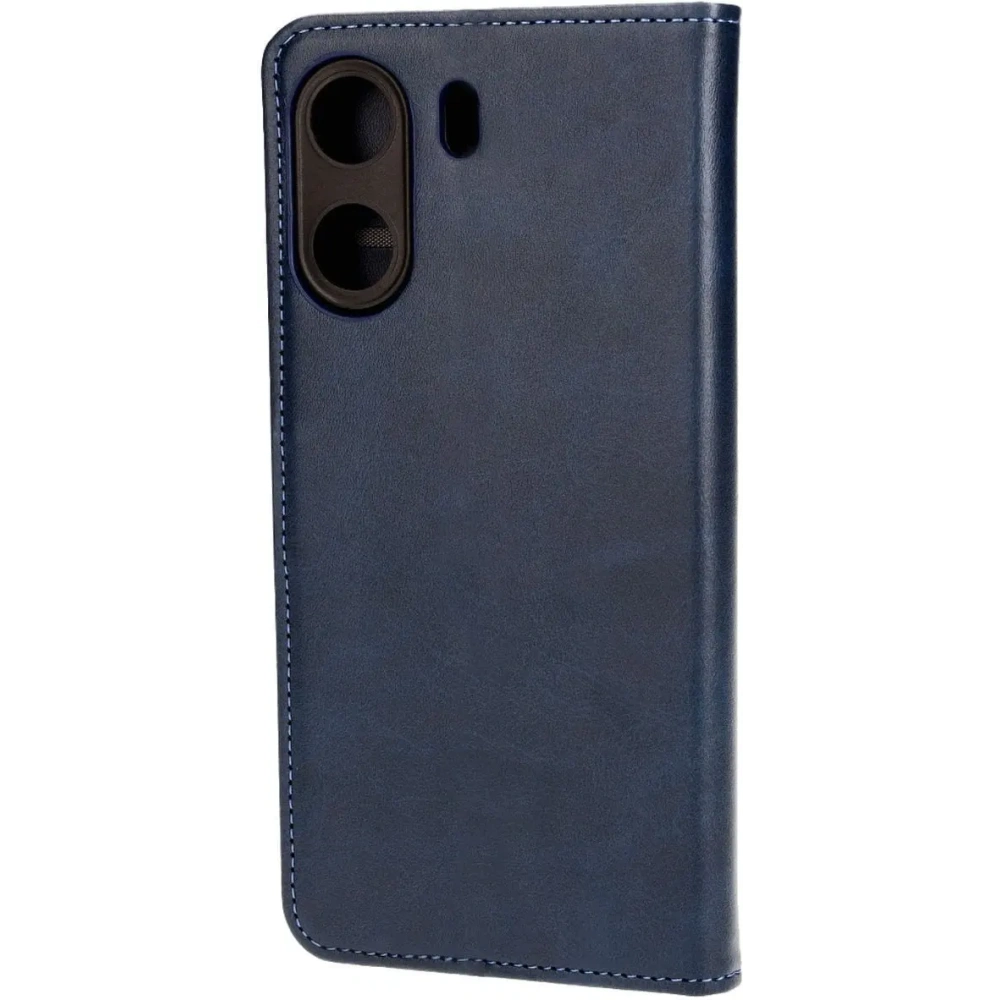 Etui z klapką Bizon Case Pocket do Xiaomi Redmi 13C / Xiaomi Poco C65 granatowe